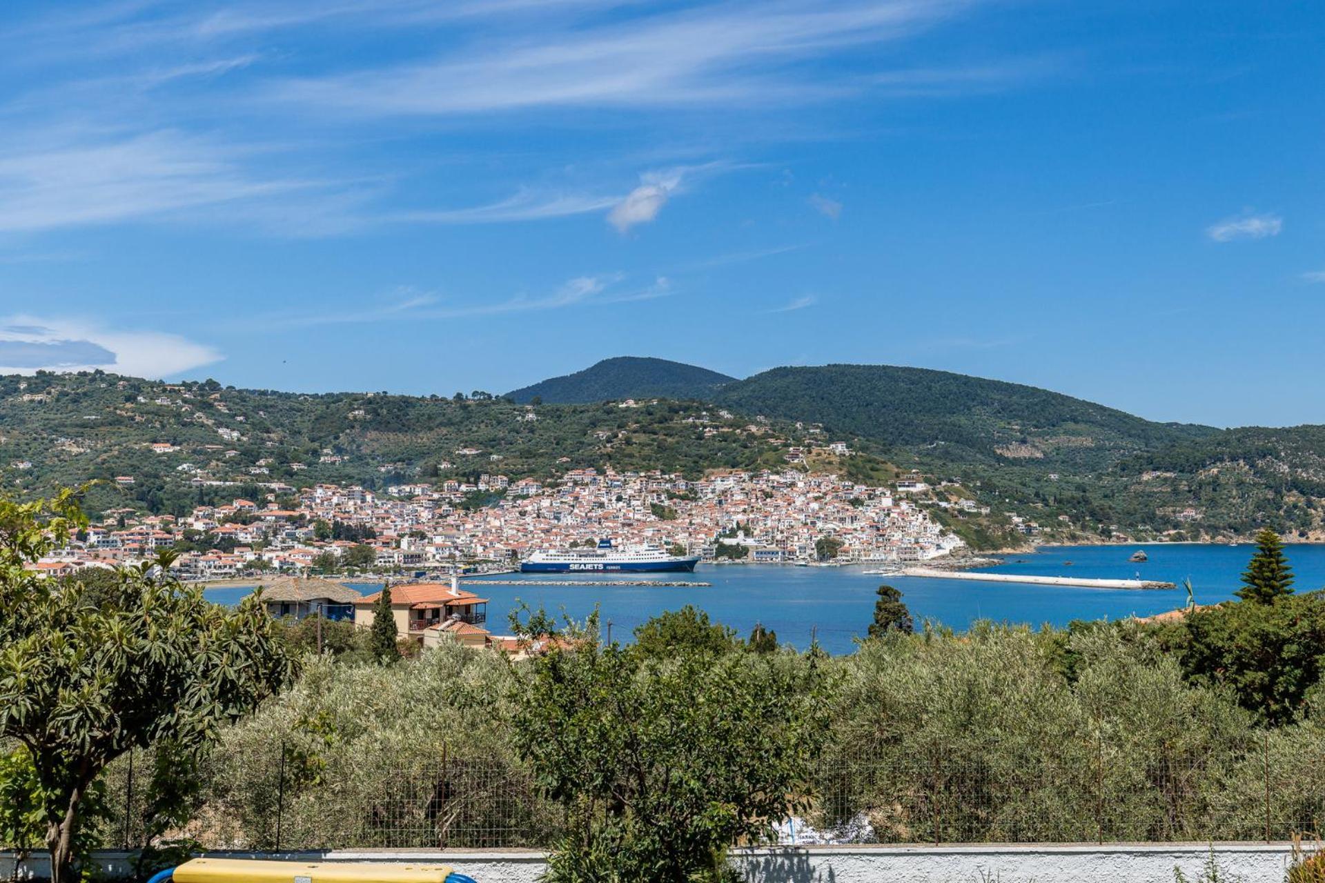 Anesis Apartment 2 Fireplace Skopelos Town Bagian luar foto
